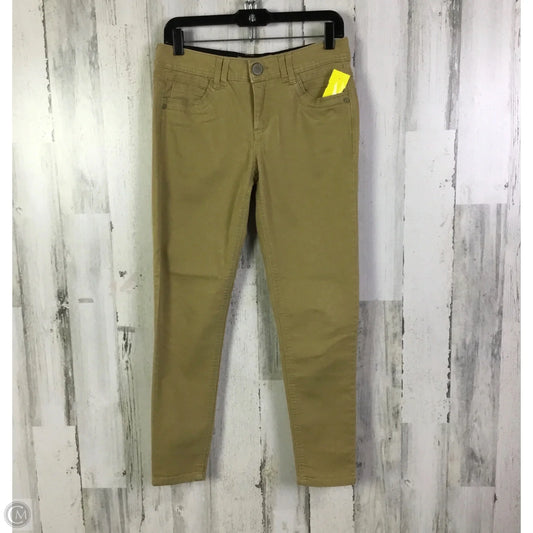 Jeans Skinny By Democracy In Tan, Size: 6
