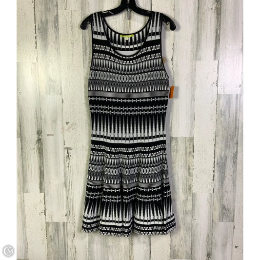 Dress Casual Short By Gianni Bini In Black & White, Size: L