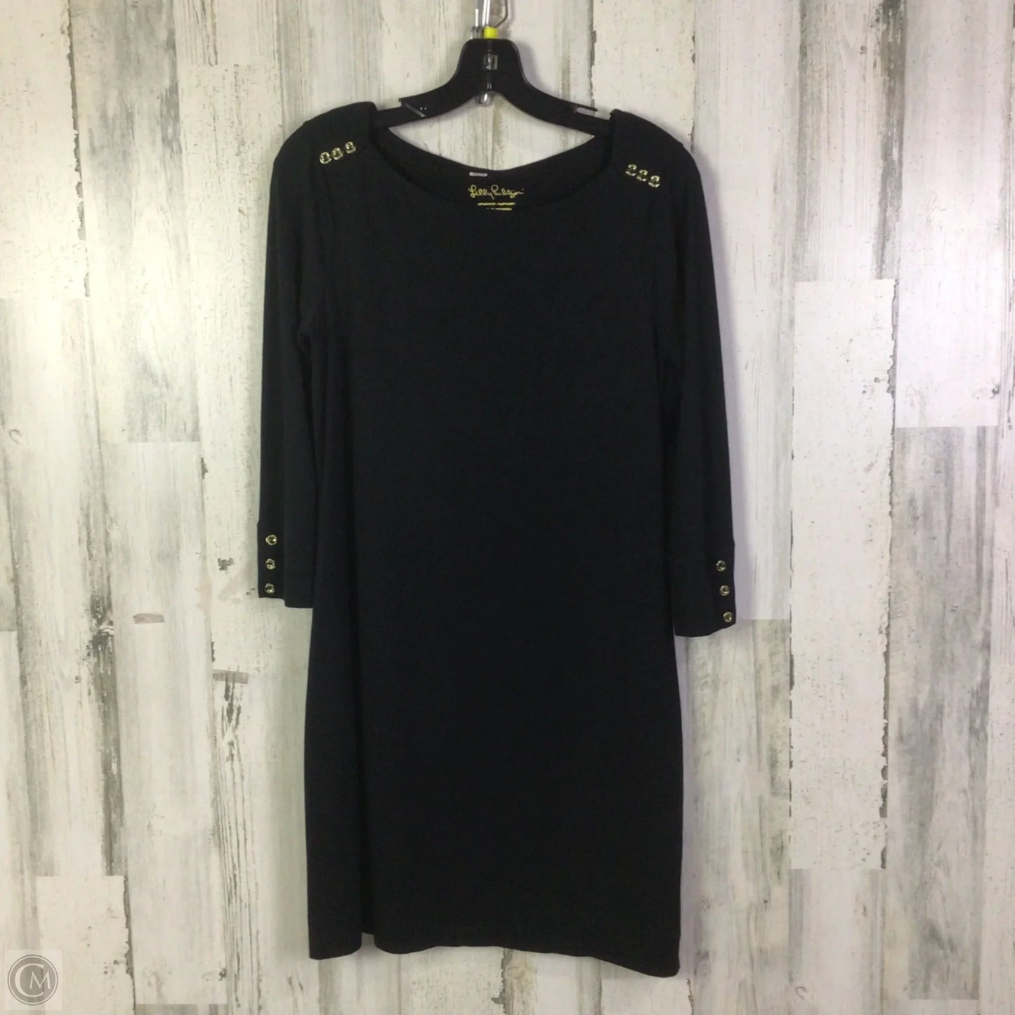 Dress Designer By Lilly Pulitzer In Black, Size: M