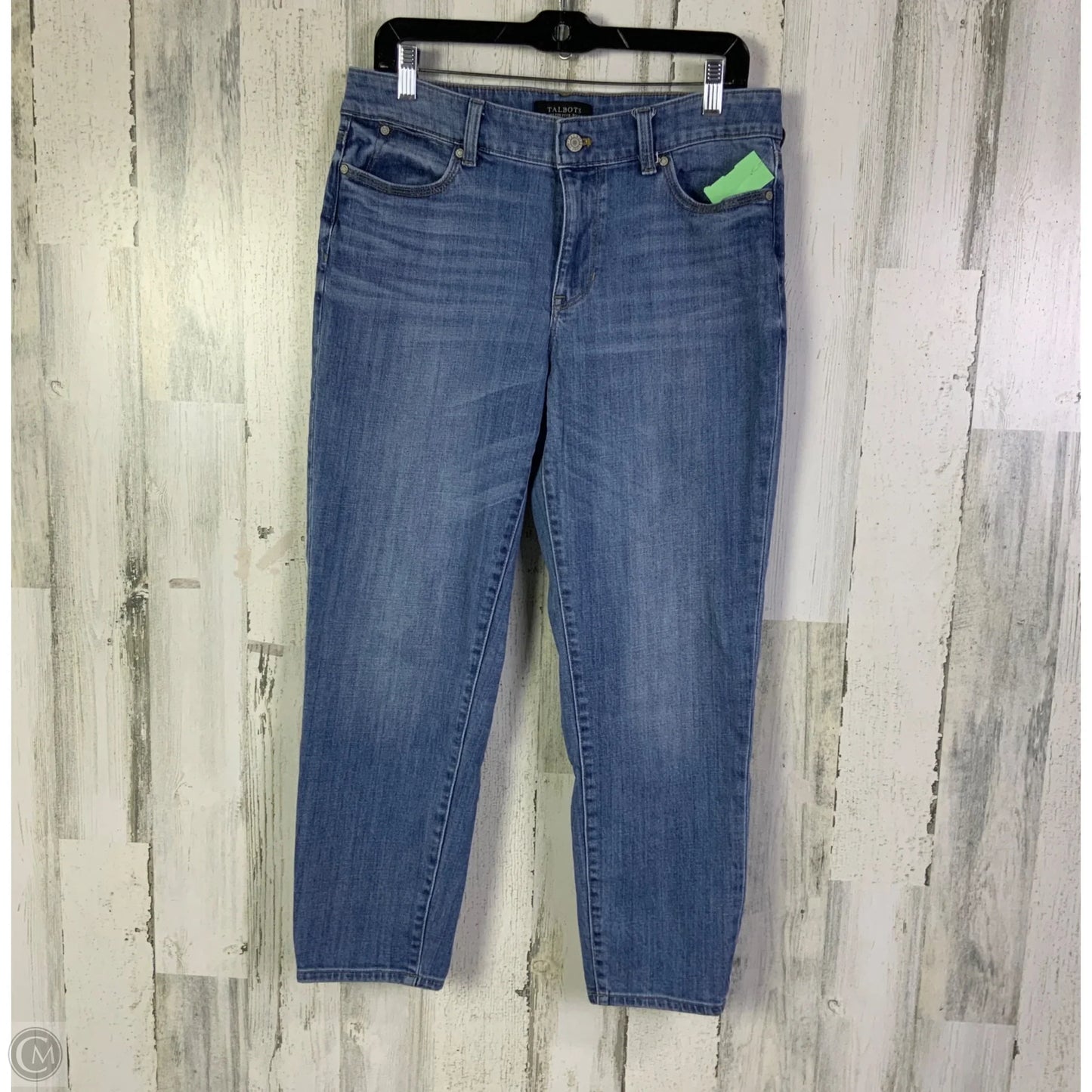 Jeans Boyfriend By Talbots In Blue Denim, Size: 8