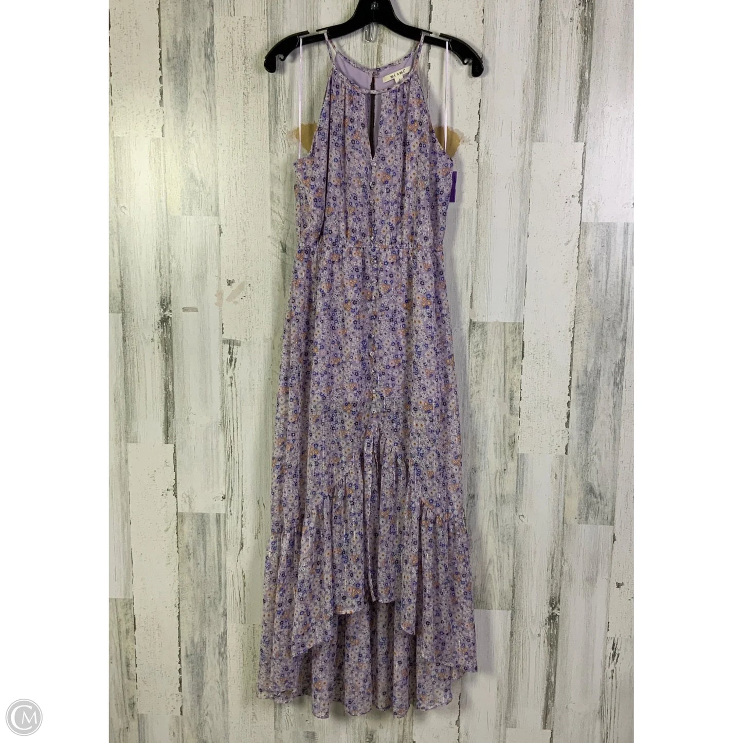 Dress Casual Midi By Mi Ami In Purple, Size: S