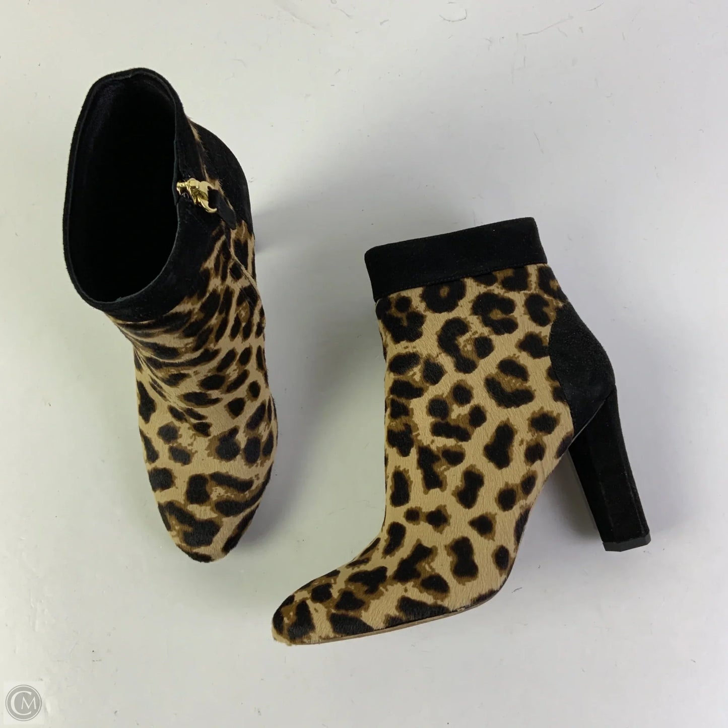 Boots Designer By Diane Von Furstenberg In Animal Print, Size: 6
