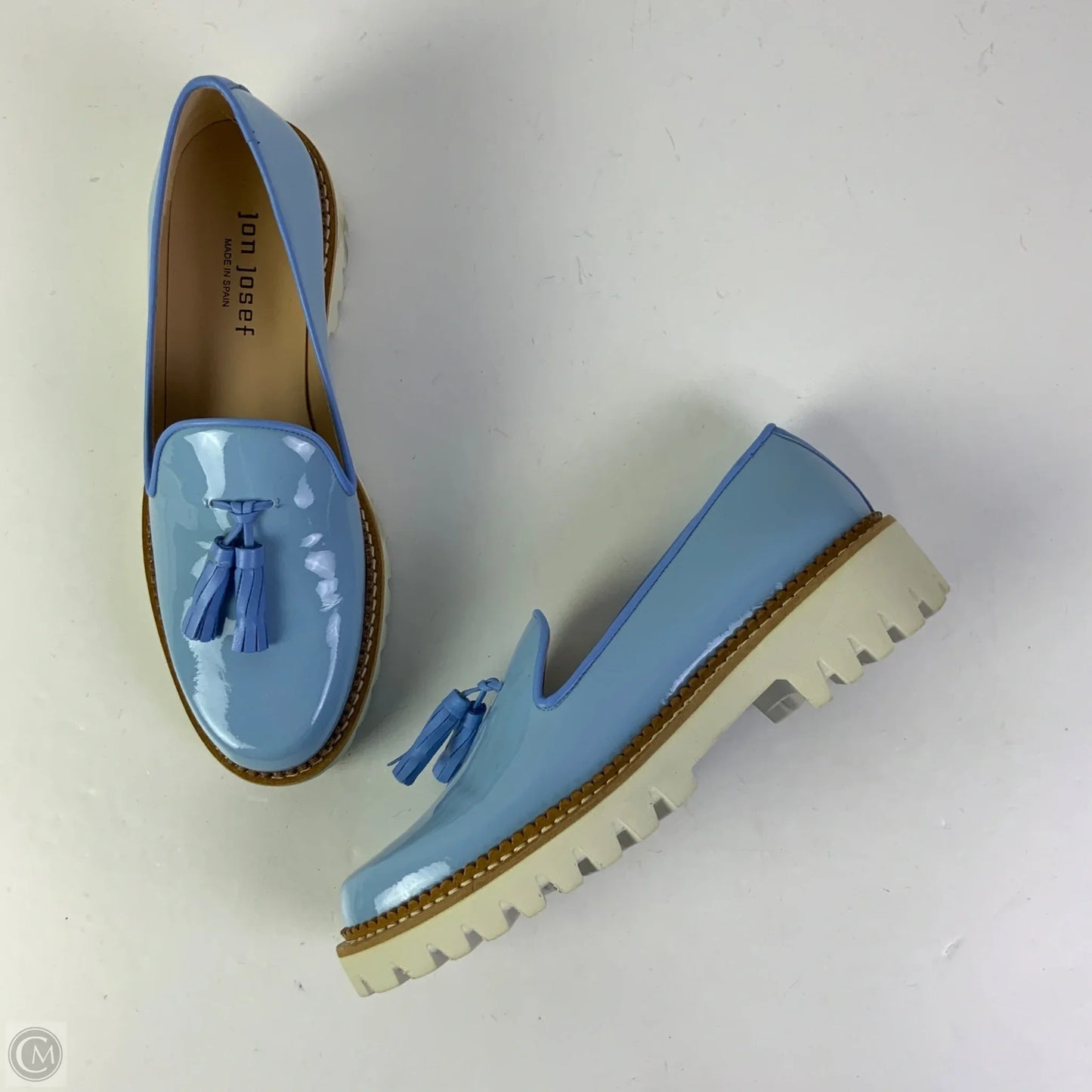 Shoes Heels Platform By Clothes Mentor In Blue, Size: 8.5