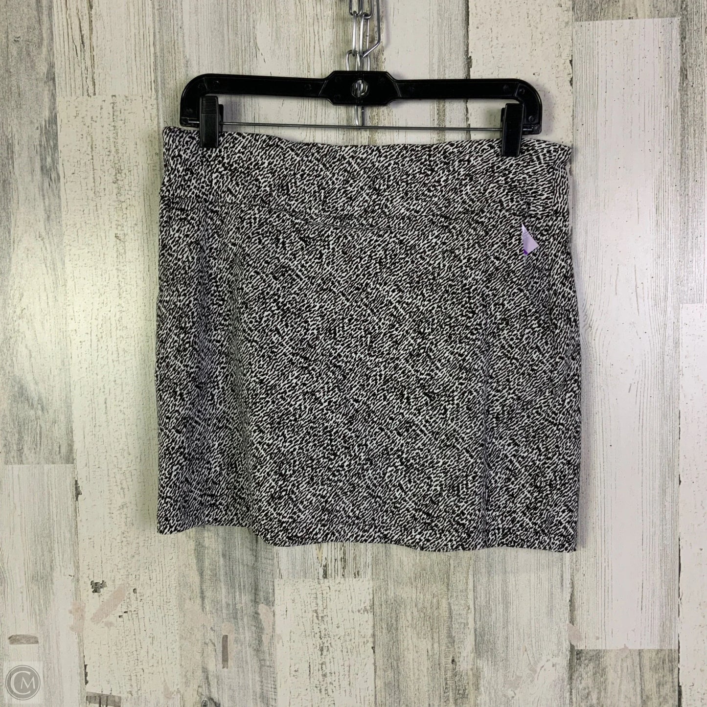 Skort By Attyre In Black & White, Size: 10