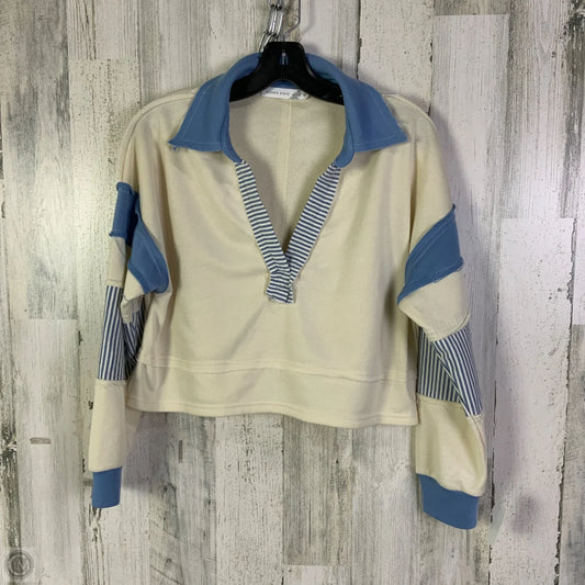 Top Long Sleeve By Altard State In Cream, Size: Xs