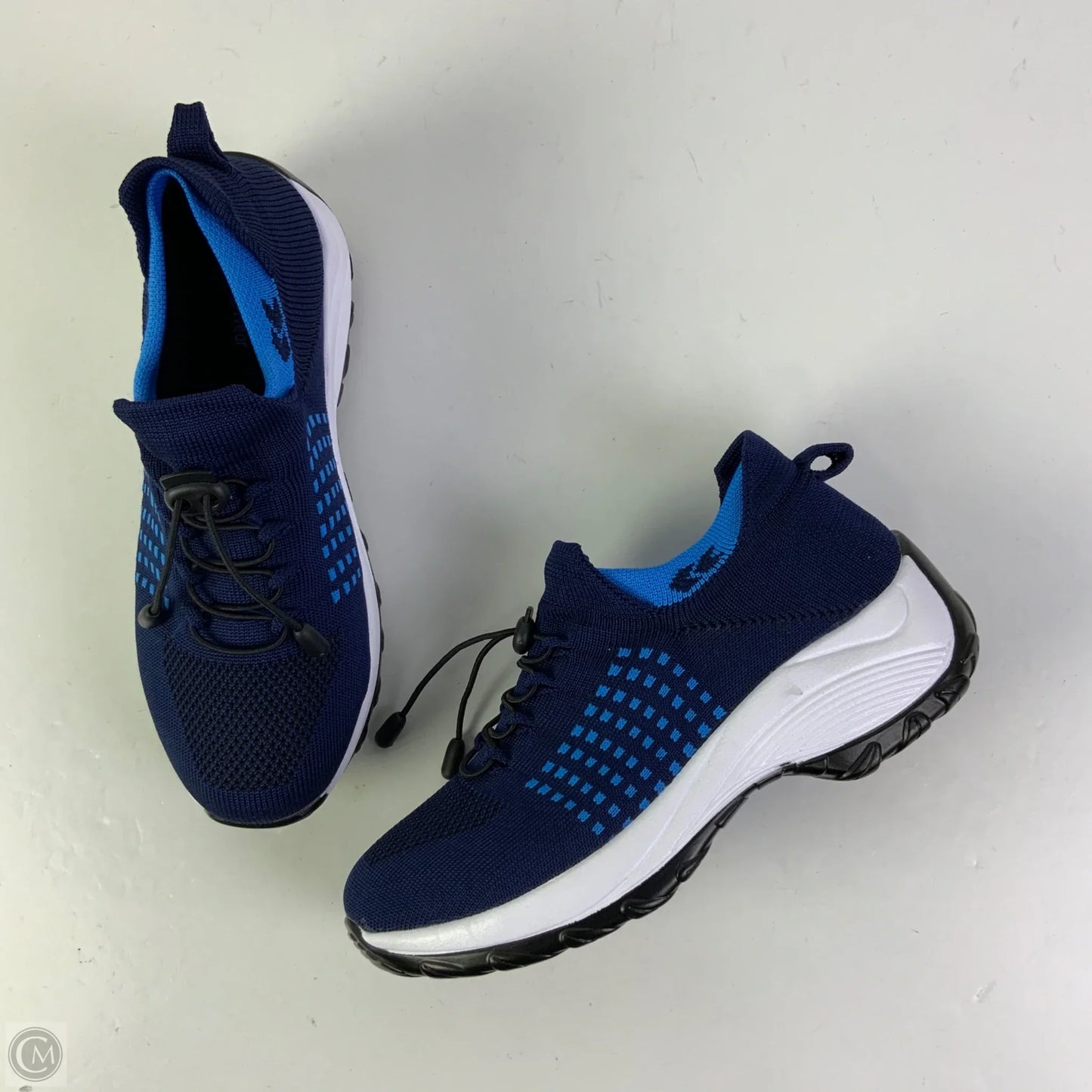 Shoes Athletic By Clothes Mentor In Navy, Size: 8.5