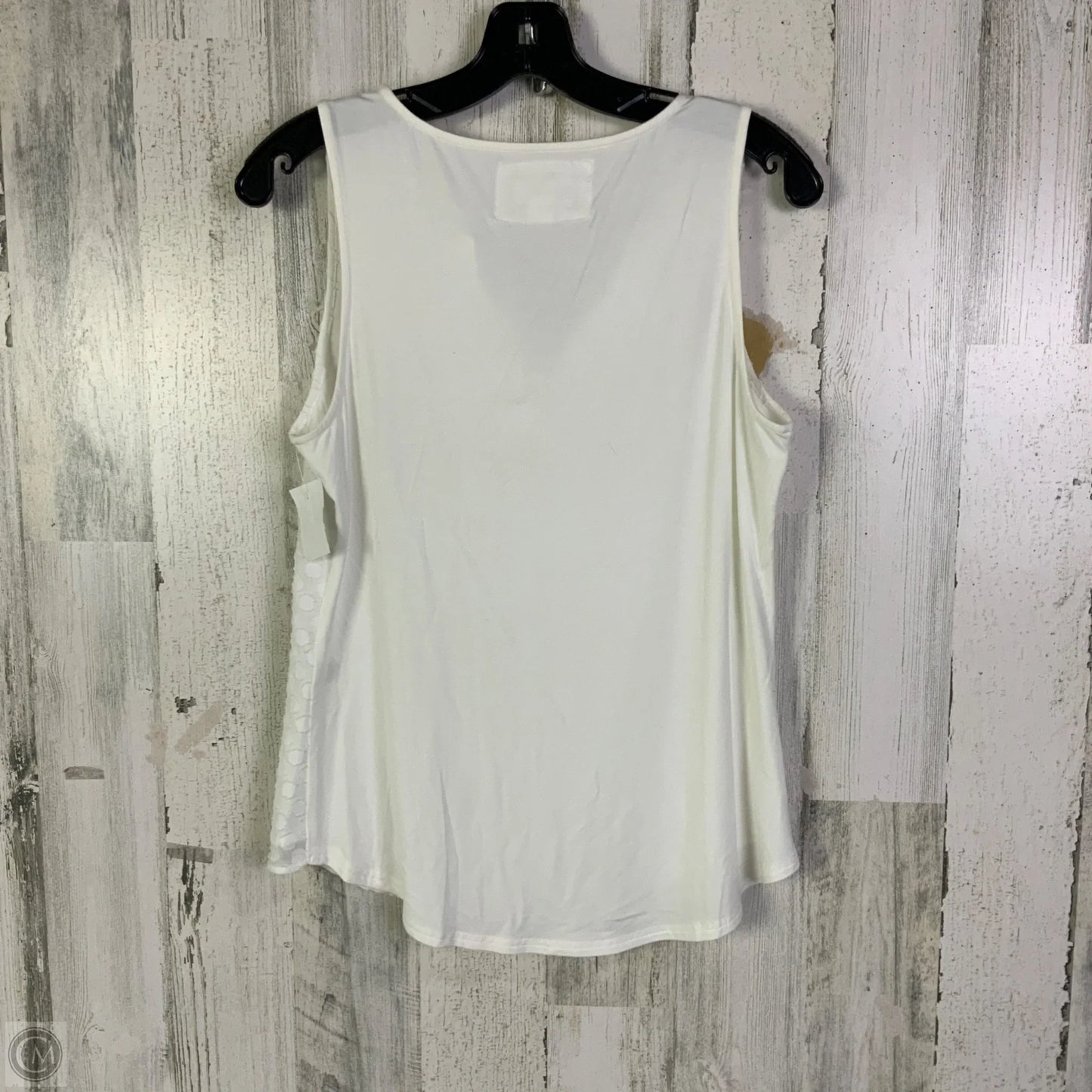 Top Sleeveless By Market & Spruce In White, Size: S