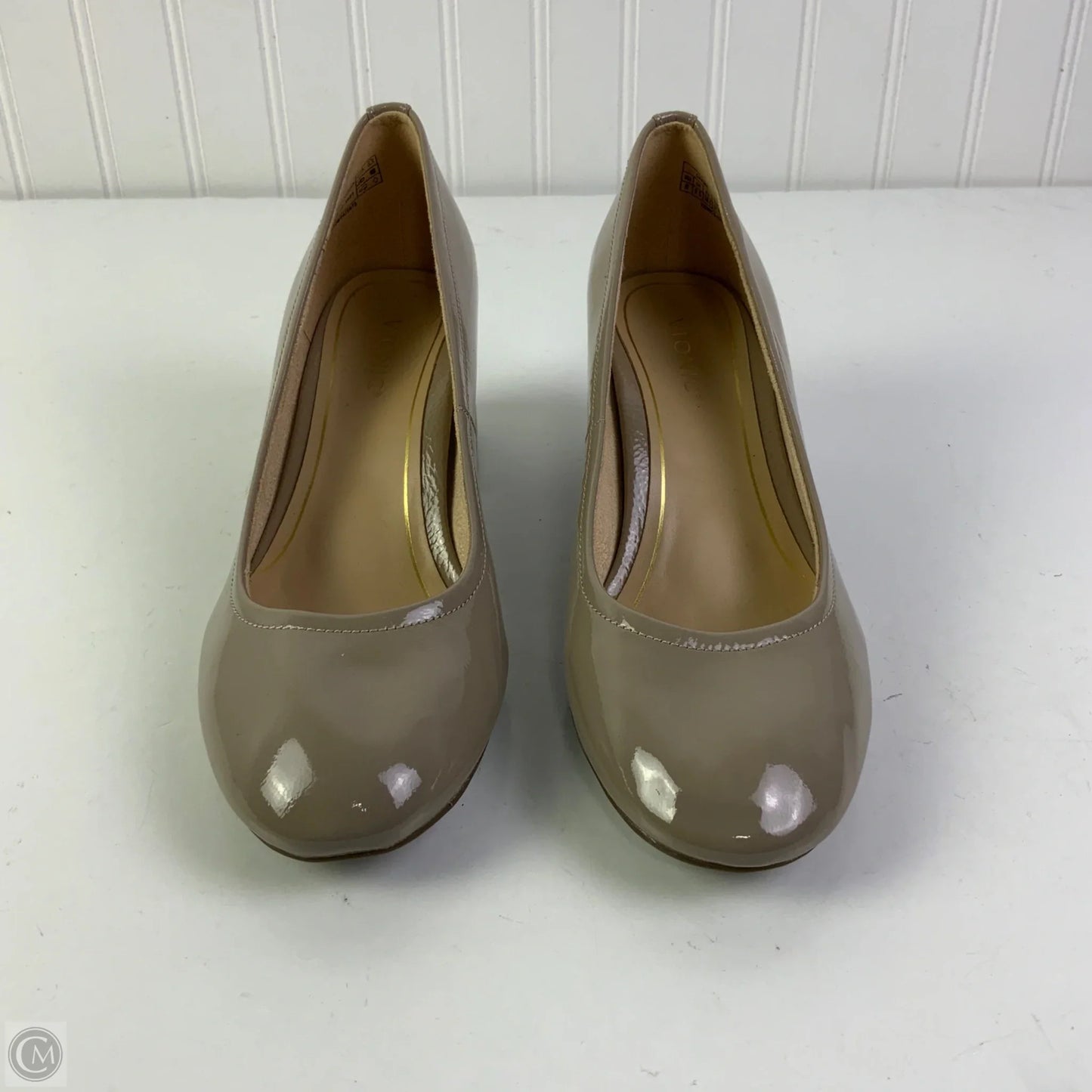 Shoes Heels Block By Vionic In Beige, Size: 8