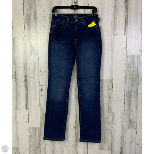 Jeans Straight By Not Your Daughters Jeans In Blue Denim, Size: 6