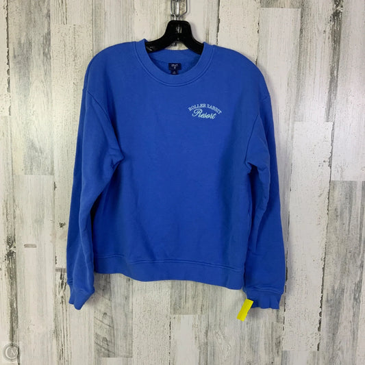 Sweatshirt Crewneck By Target-designer In Blue, Size: M