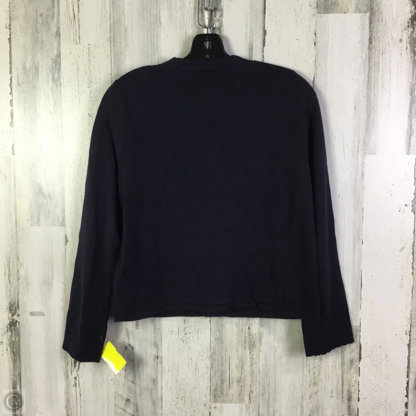 Sweater Cardigan By Free Assembly In Navy, Size: S