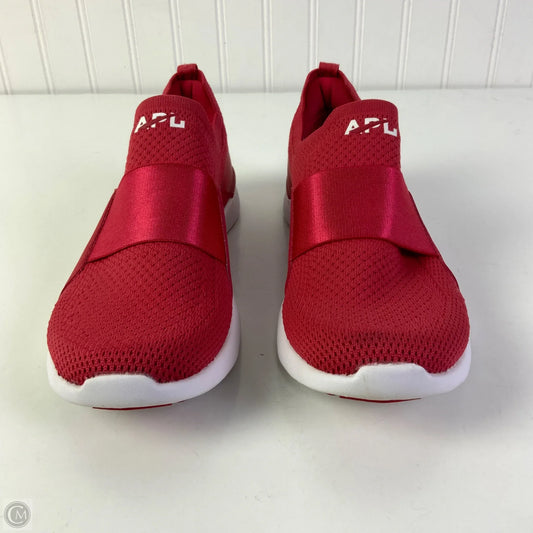 Shoes Designer By Apl In Red, Size: 7