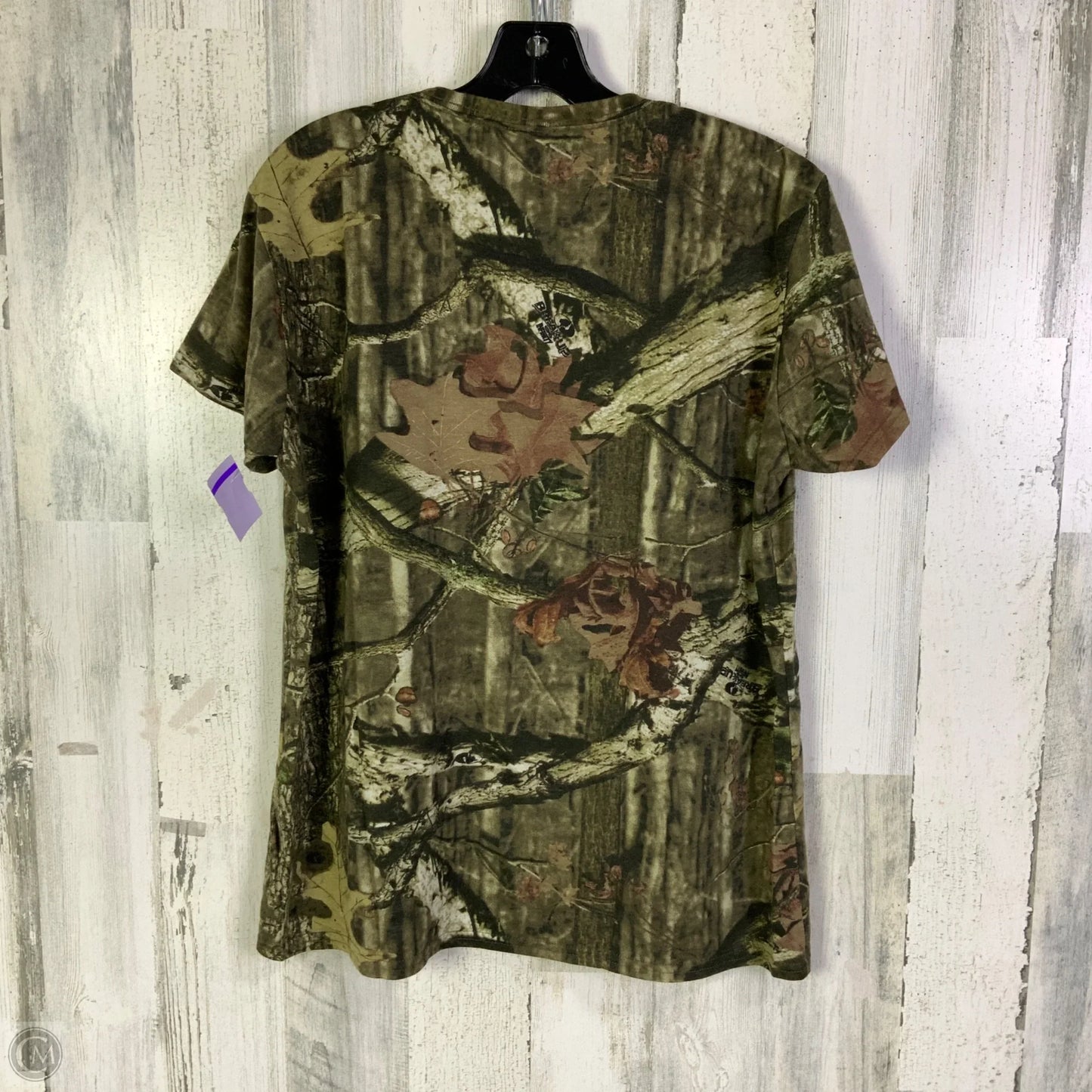 Top Short Sleeve Basic By Clothes Mentor In Camouflage Print, Size: Xl