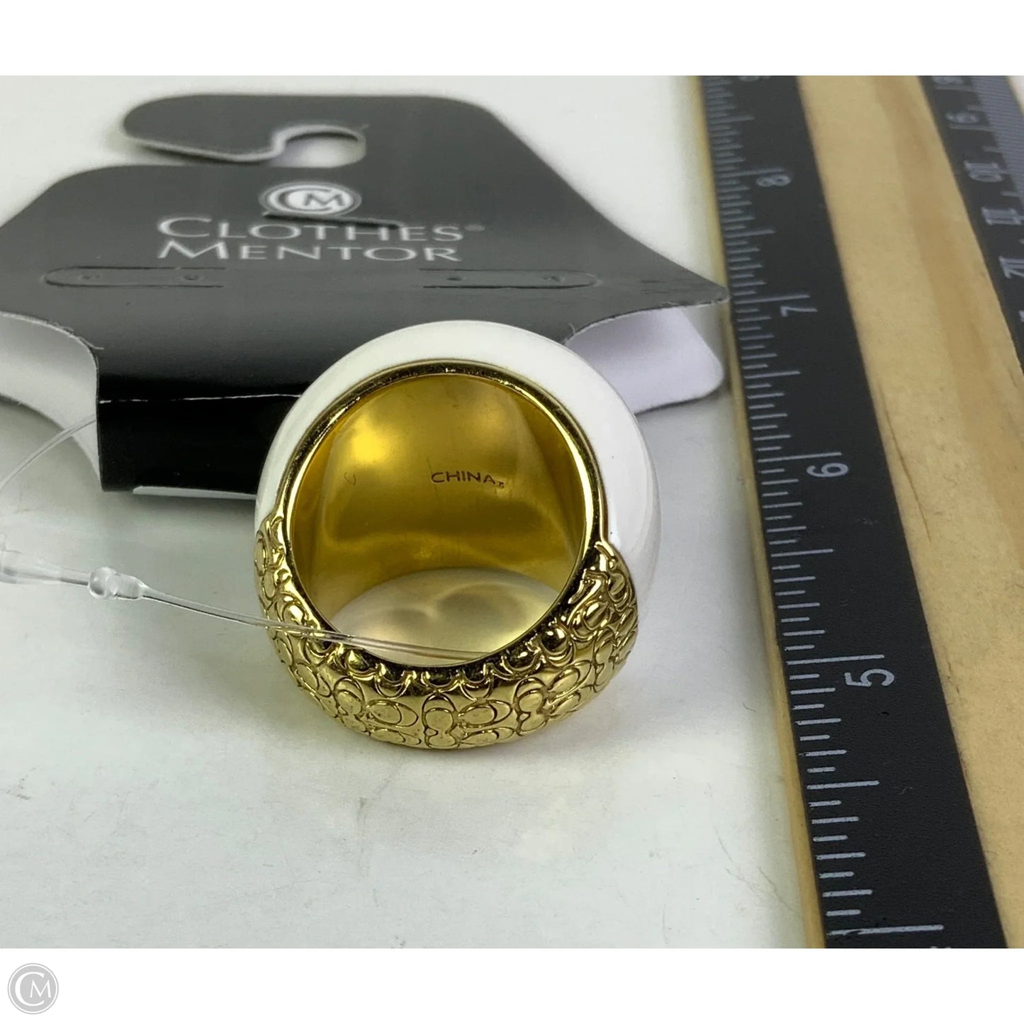 Ring Designer By Coach, Size: 7