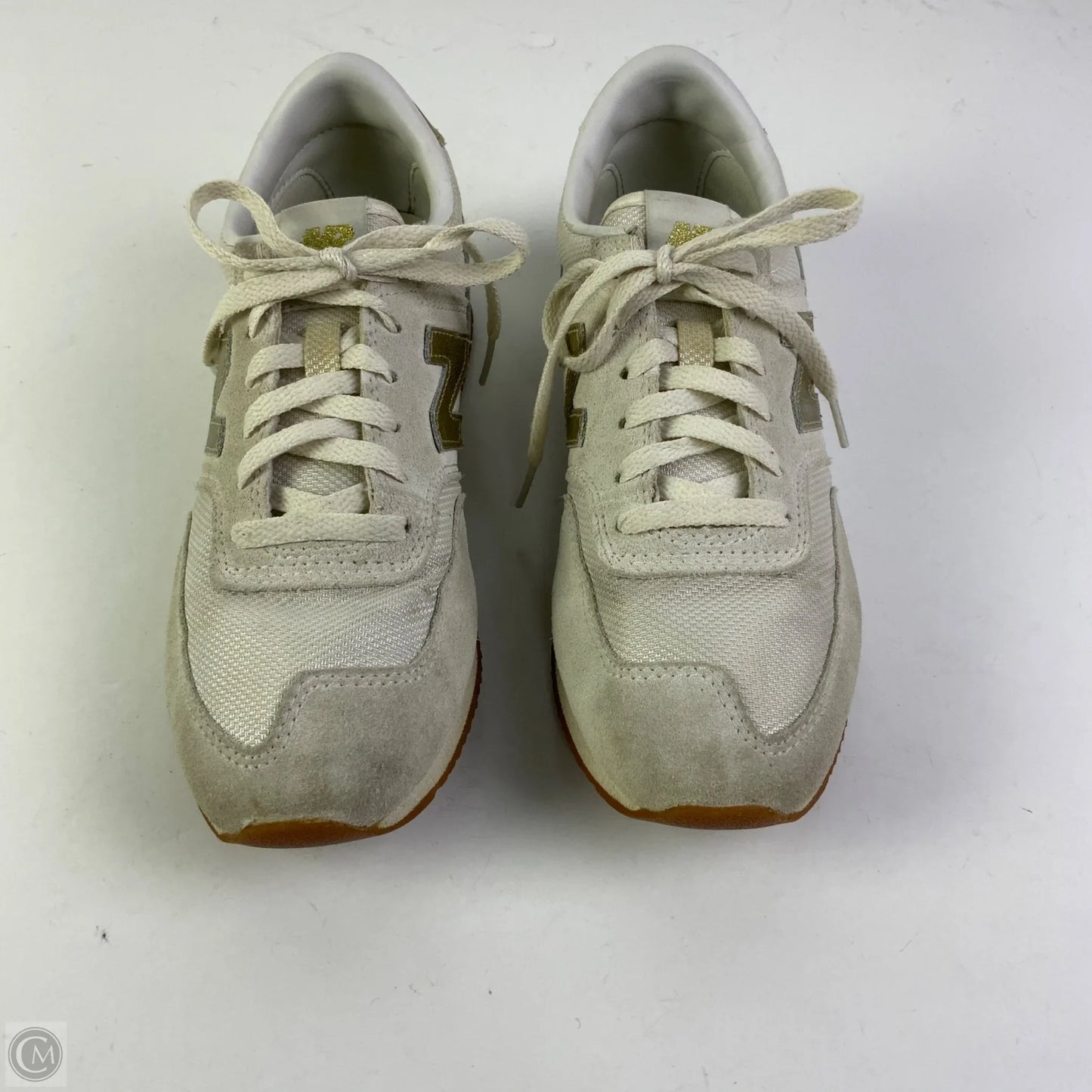 Shoes Sneakers By New Balance In Cream, Size: 7.5