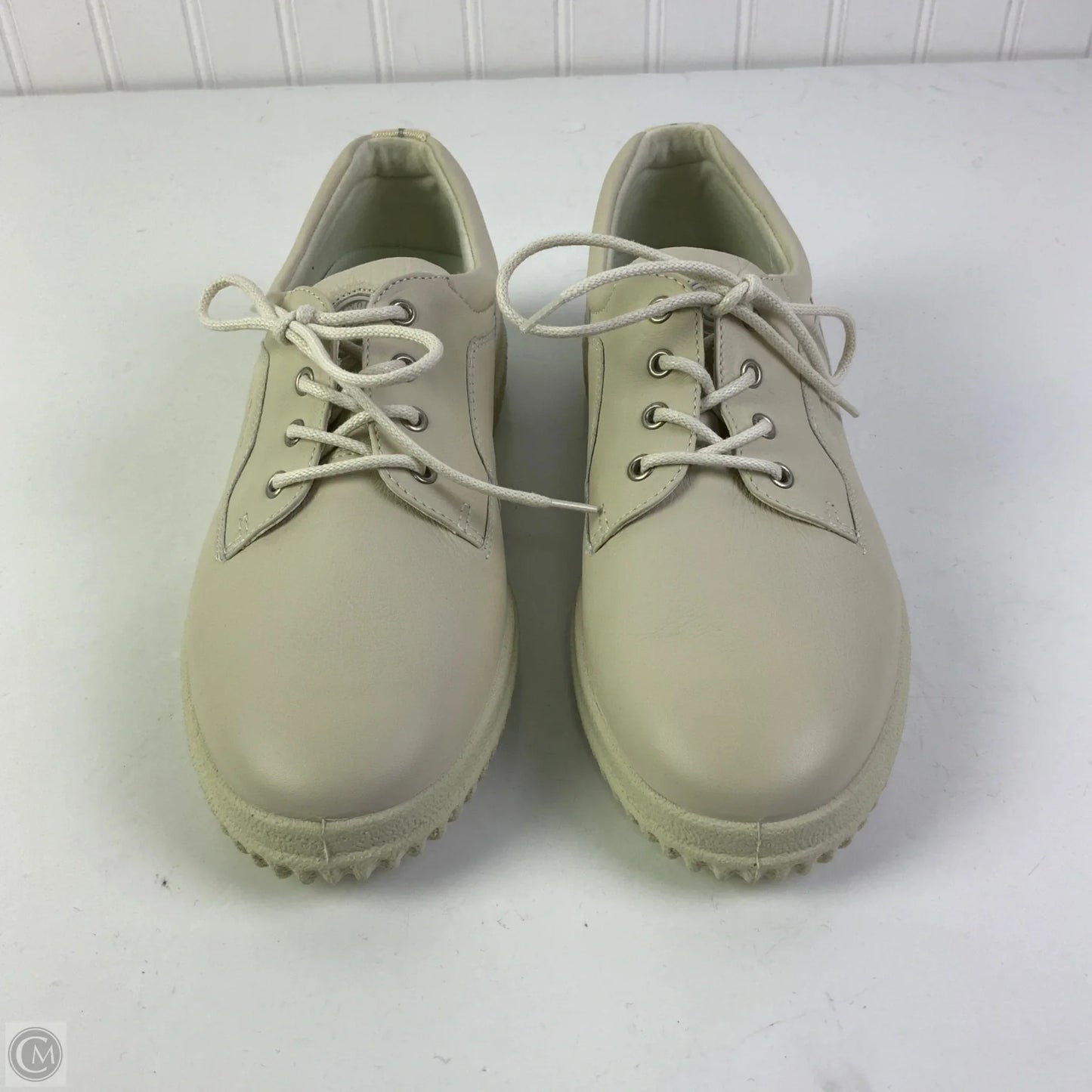 Shoes Sneakers By Ecco In Cream, Size: 7.5