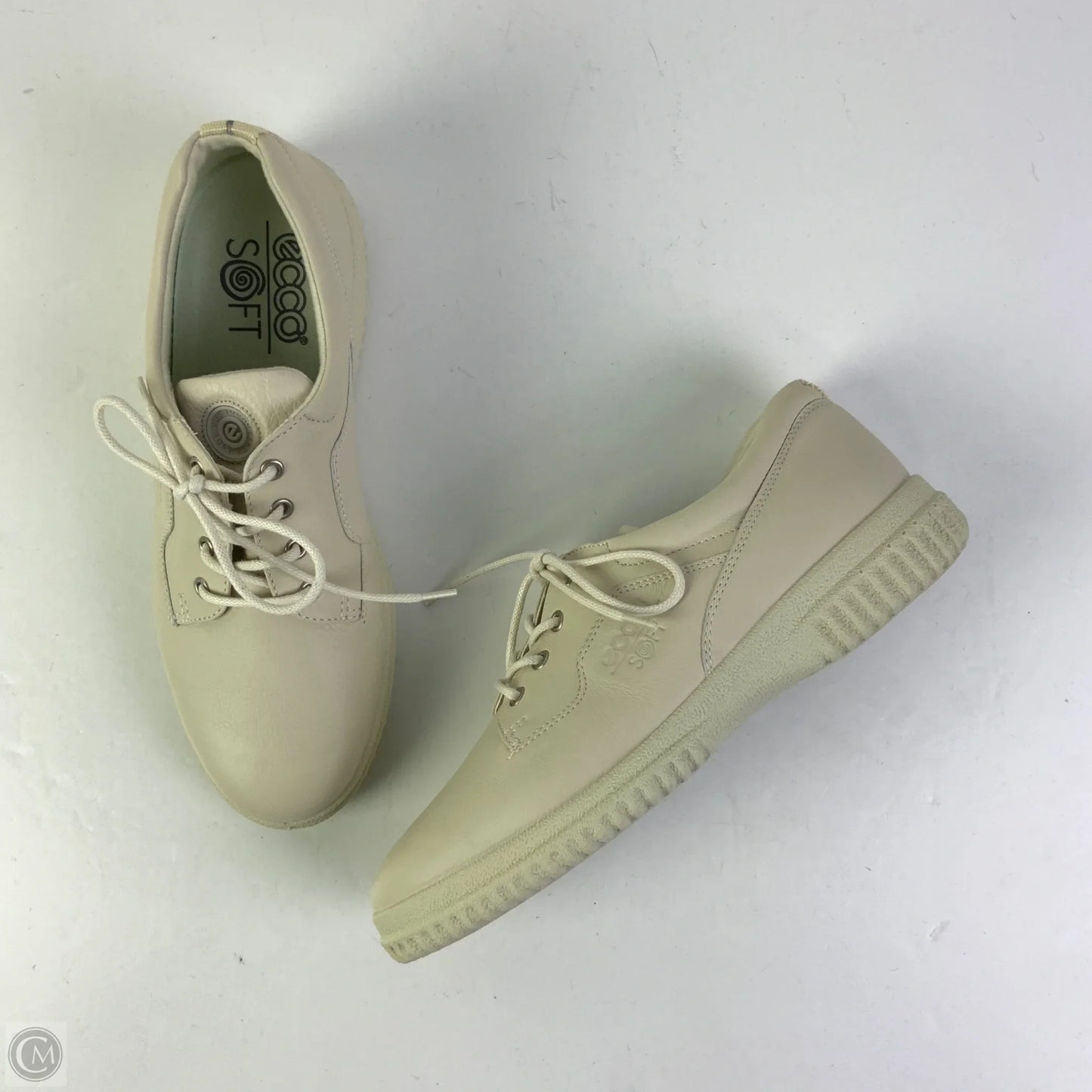 Shoes Sneakers By Ecco In Cream, Size: 7.5