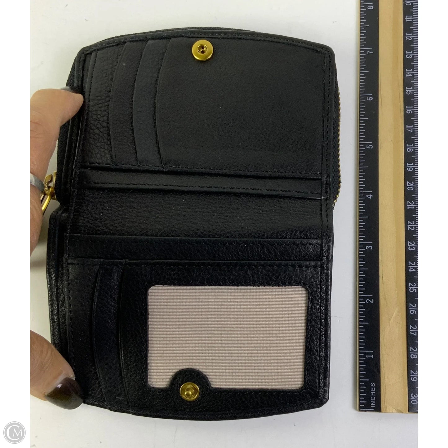 Wallet Leather By Margot, Size: Medium