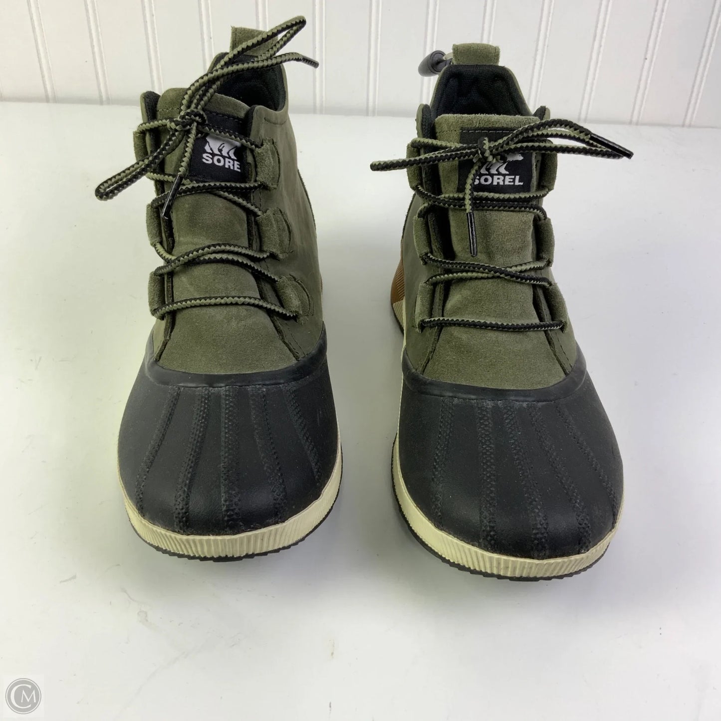 Boots Hiking By Sorel In Green, Size: 11