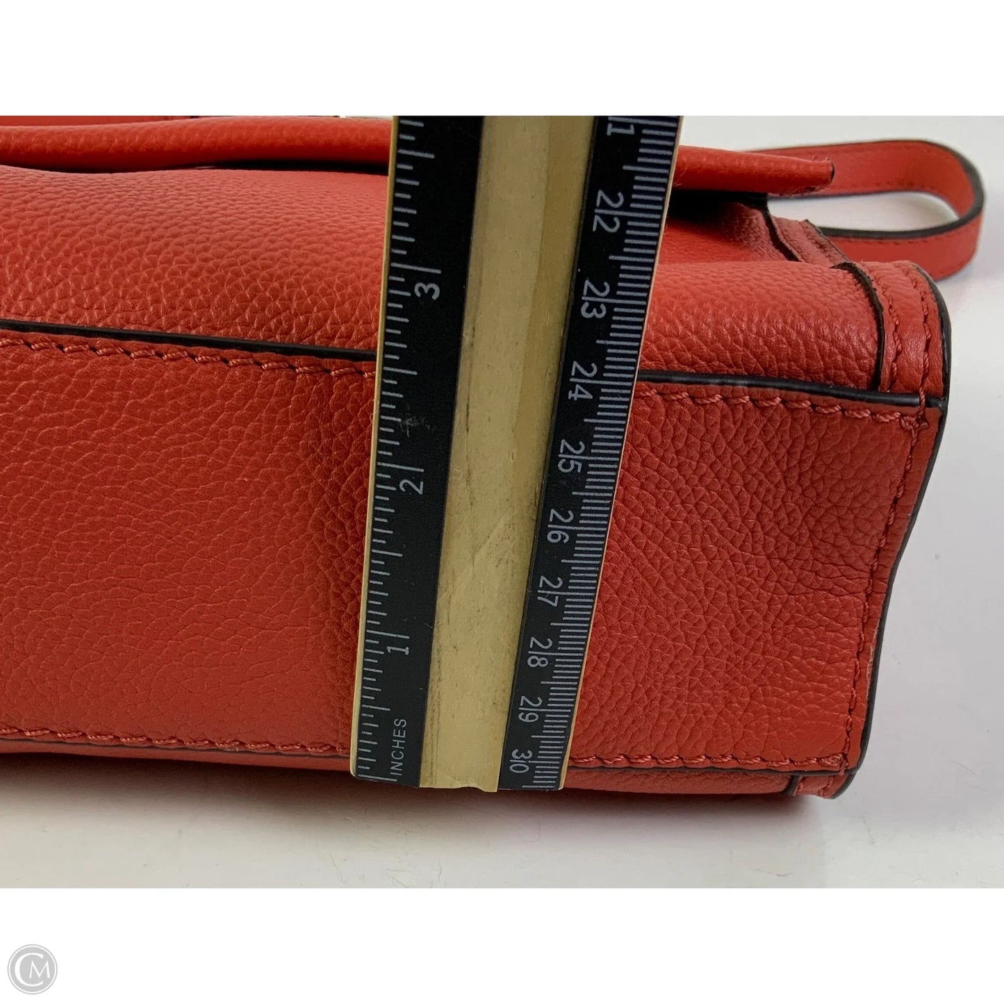 Crossbody Leather By Tahari, Size: Medium