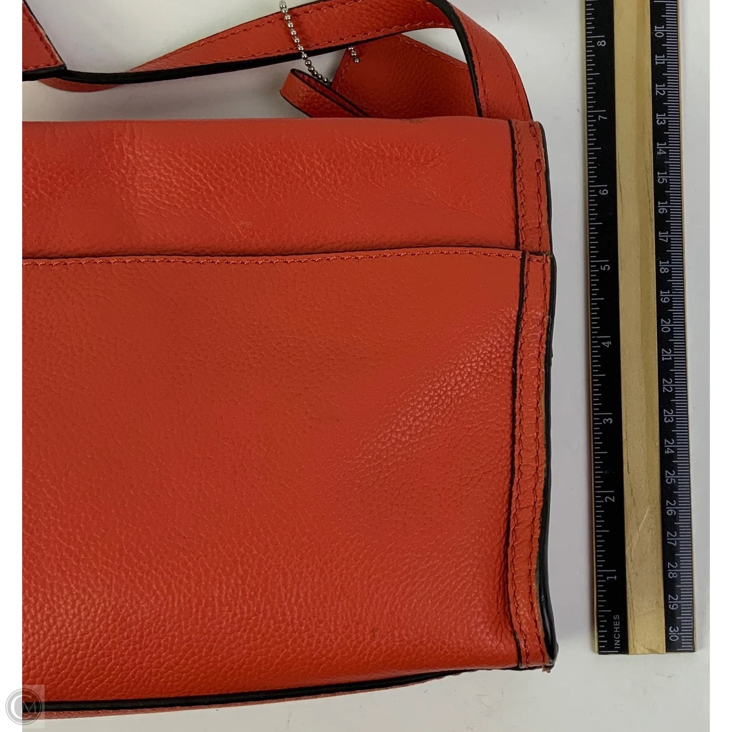 Crossbody Leather By Tahari, Size: Medium