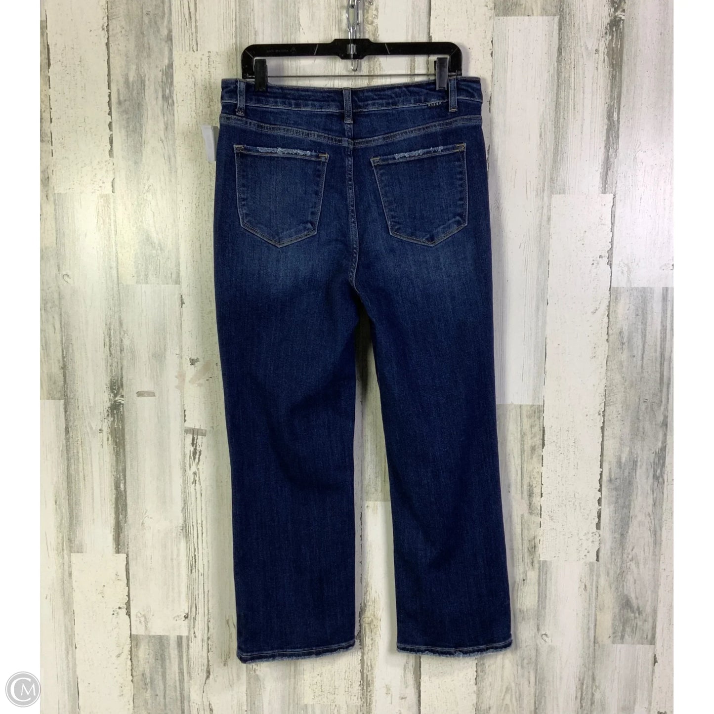Jeans Straight By Risen In Blue Denim, Size: 12