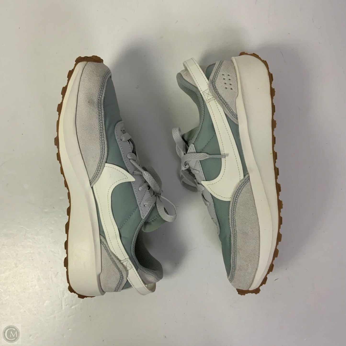 Shoes Sneakers By Nike In Blue & White, Size: 9.5