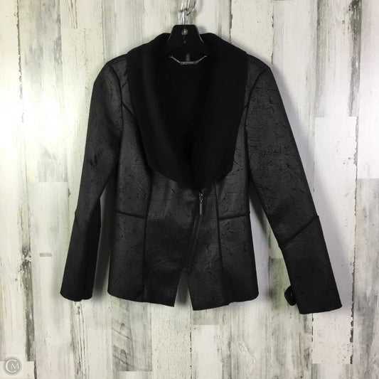 Jacket Moto By White House Black Market In Black, Size: Xs