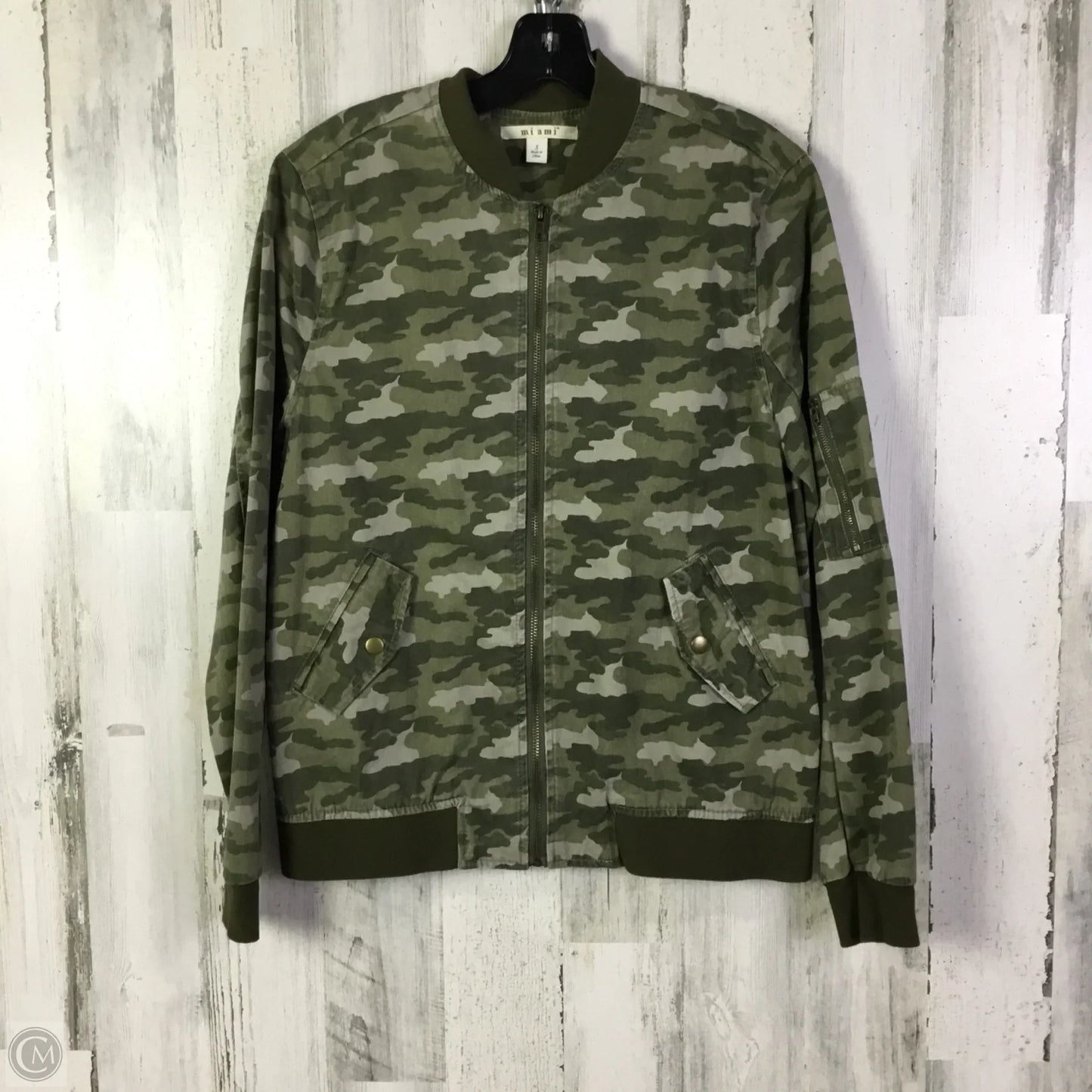 Jacket Other By Miami In Camouflage Print, Size: S