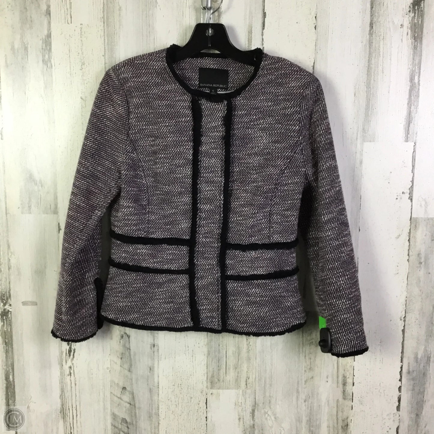 Blazer By Banana Republic In Blue & Red & White, Size: S