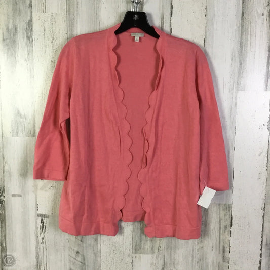 Cardigan By Talbots In Pink, Size: Sp