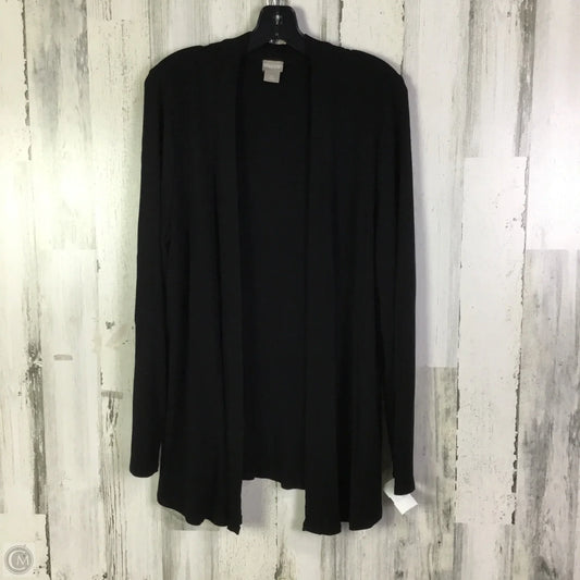 Cardigan By Chicos In Black, Size: L
