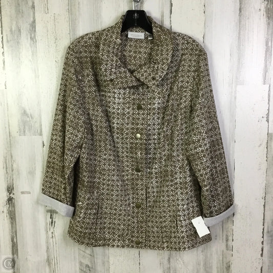 Jacket Other By Clothes Mentor In Tan, Size: L
