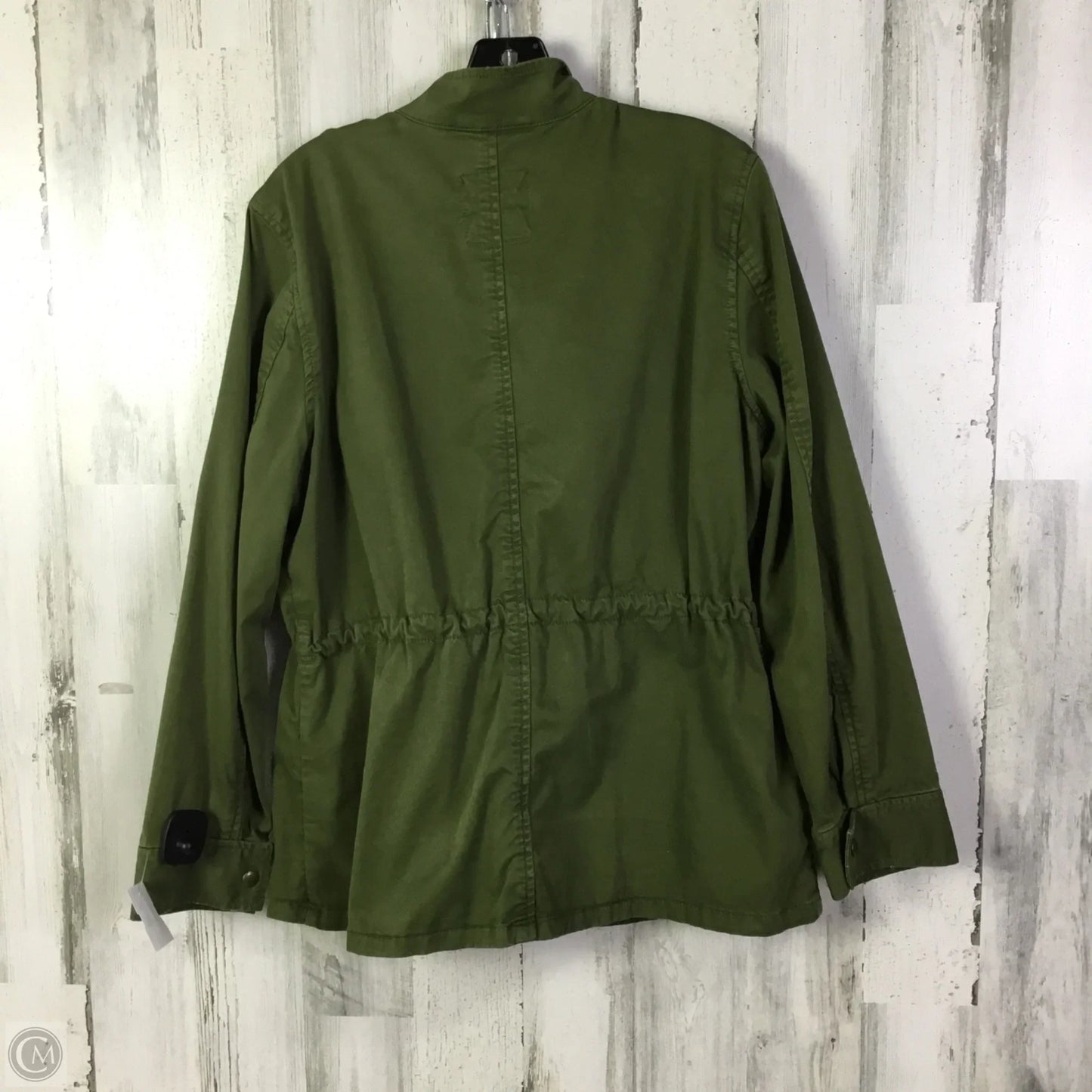 Jacket Utility By Gap In Green, Size: M
