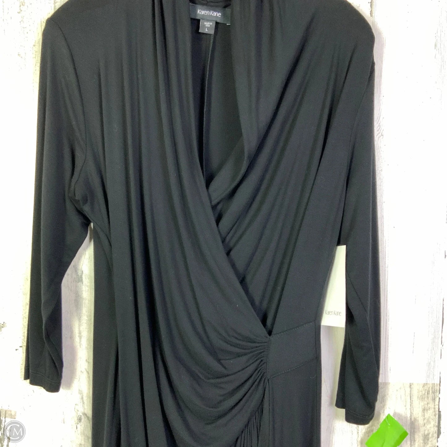 Dress Work By Karen Kane In Black, Size: L