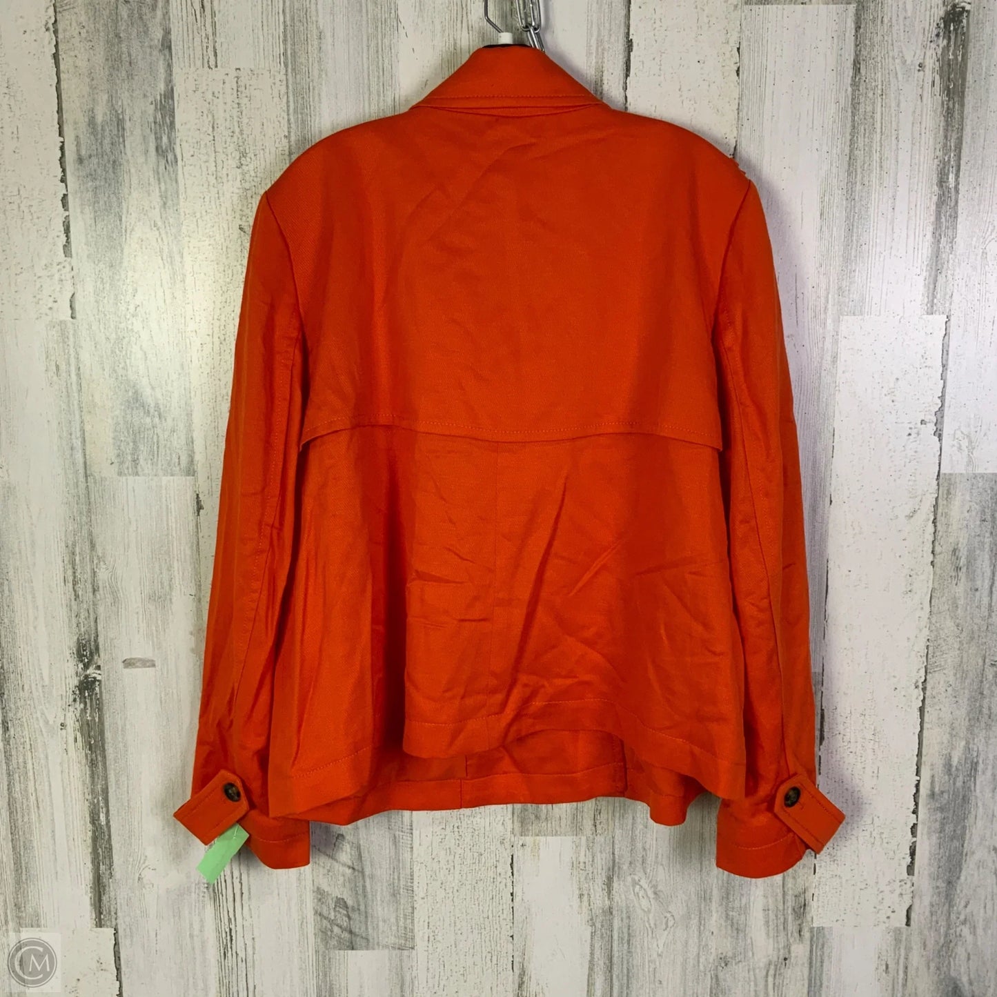 Blazer By Ann Taylor In Orange, Size: Xl