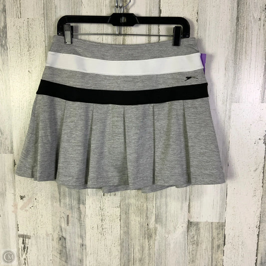 Athletic Skort By Slazenger In Grey, Size: M