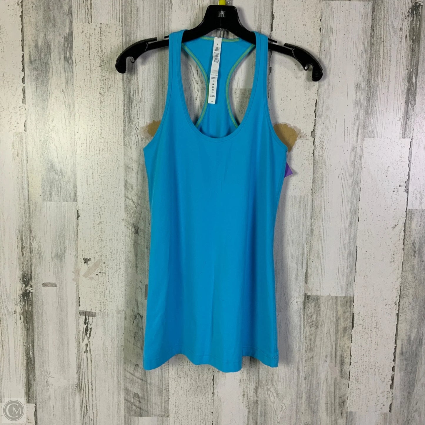 Athletic Tank Top By Lululemon In Blue, Size: 8