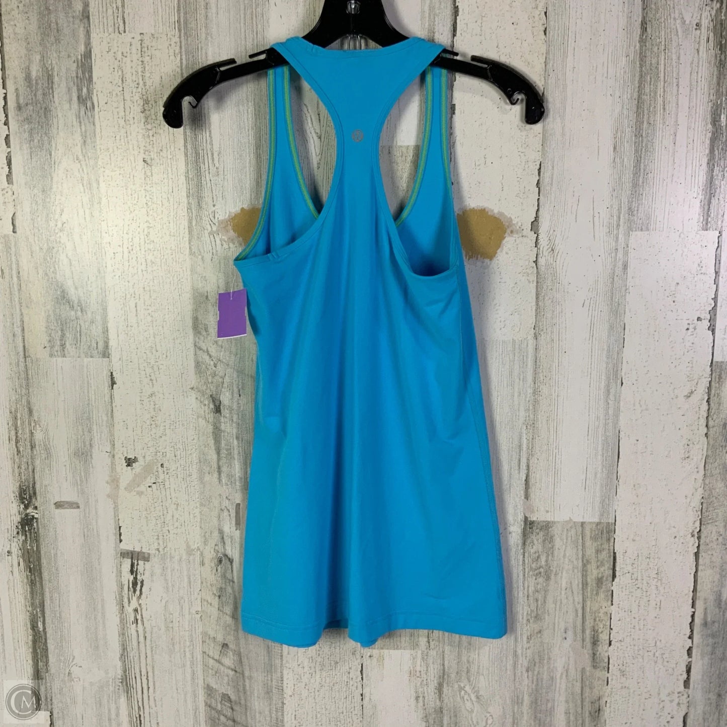 Athletic Tank Top By Lululemon In Blue, Size: 8