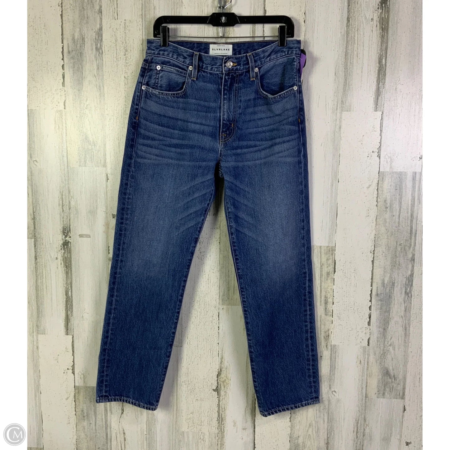 Jeans Straight By Cma In Blue Denim, Size: 8
