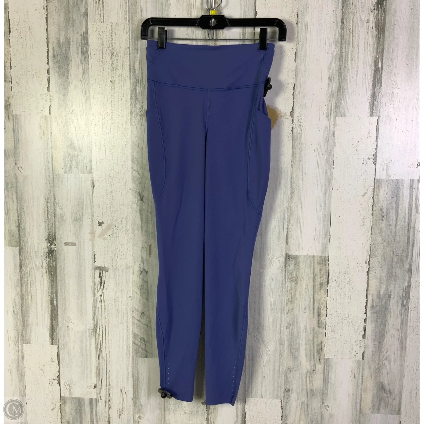 Athletic Leggings By Lululemon In Blue, Size: 6