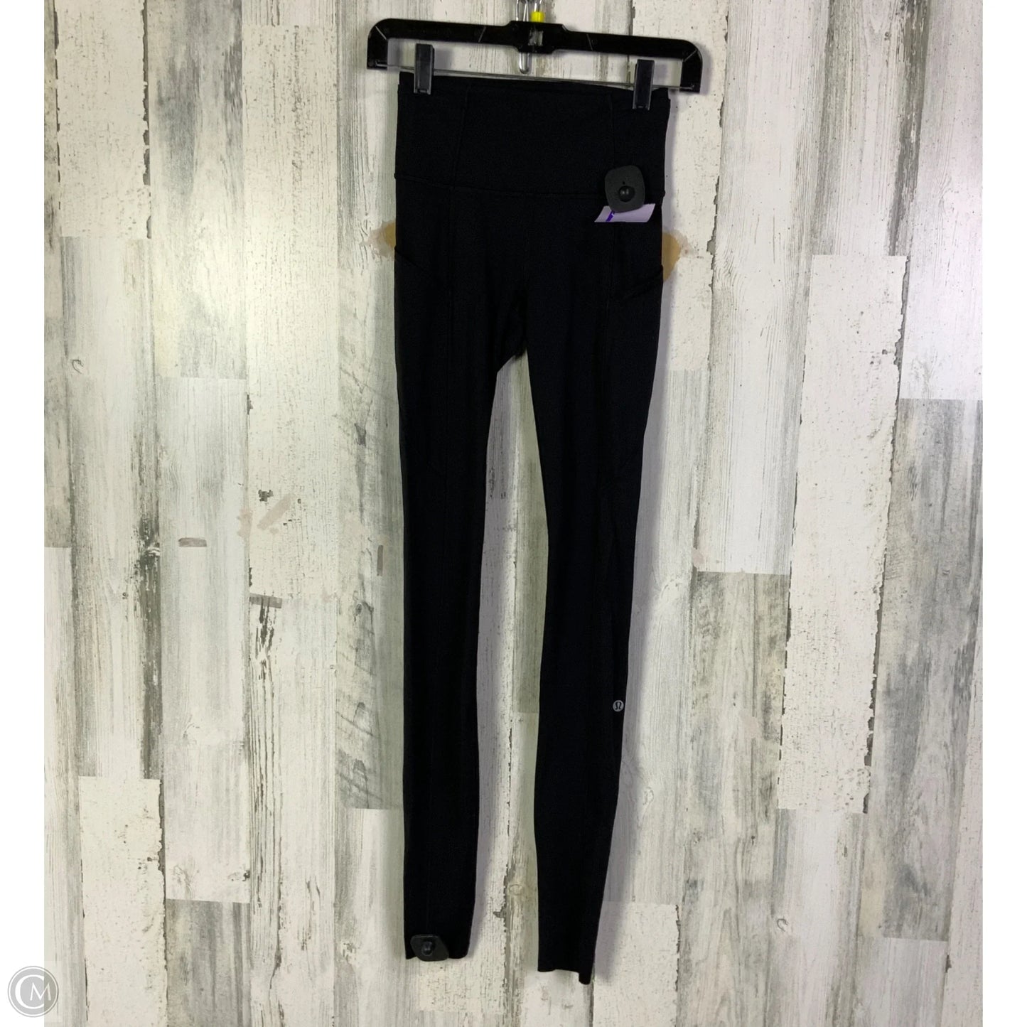 Athletic Leggings By Lululemon In Black, Size: 2