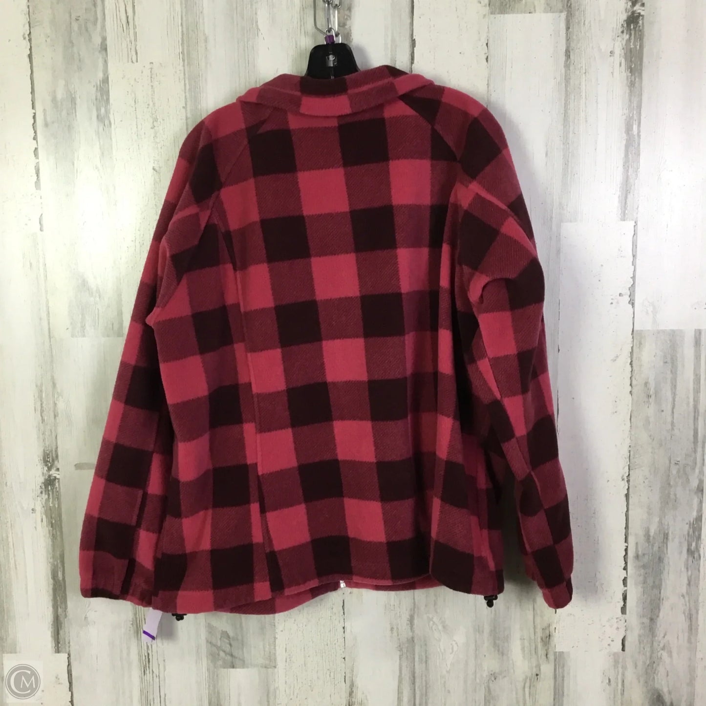 Jacket Fleece By Columbia In Red, Size: 2x