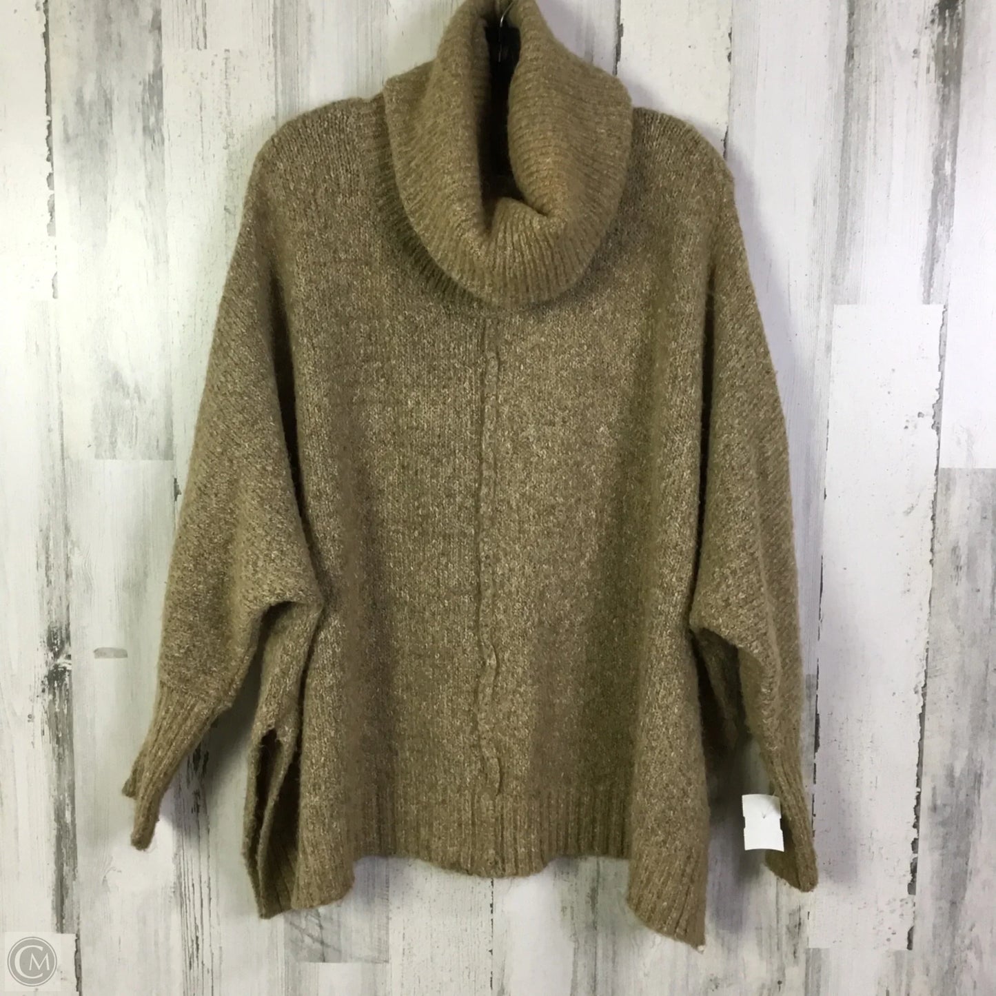 Sweater By Clothes Mentor In Tan, Size: M