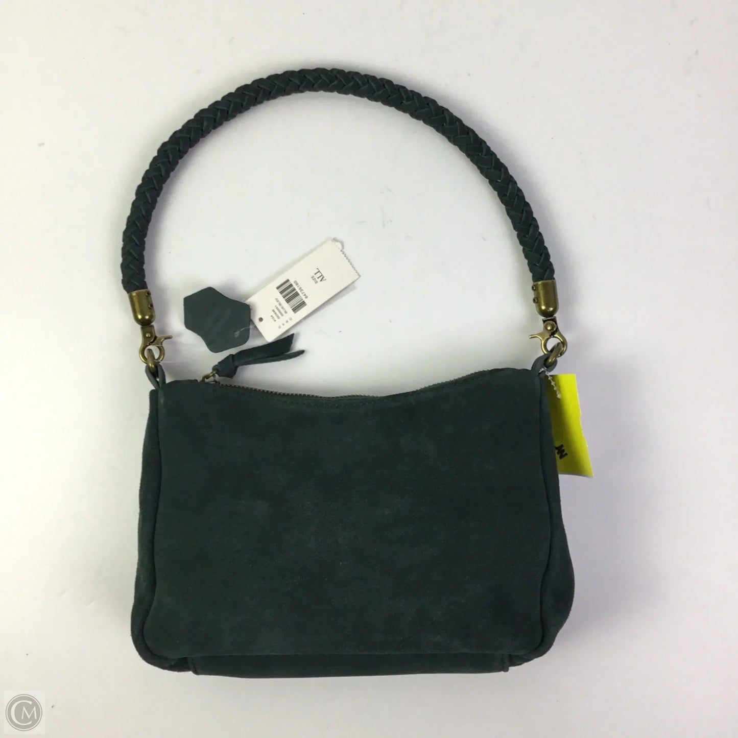 Handbag Leather By Anthropologie, Size: Small