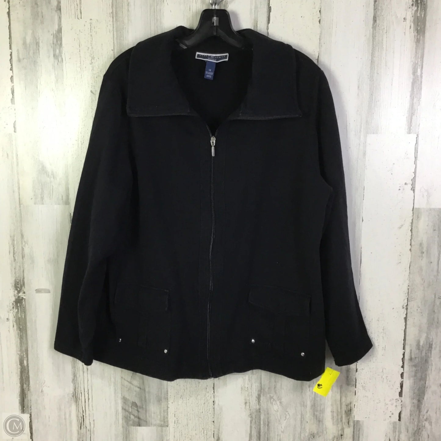 Jacket Other By Karen Scott In Black, Size: 1x
