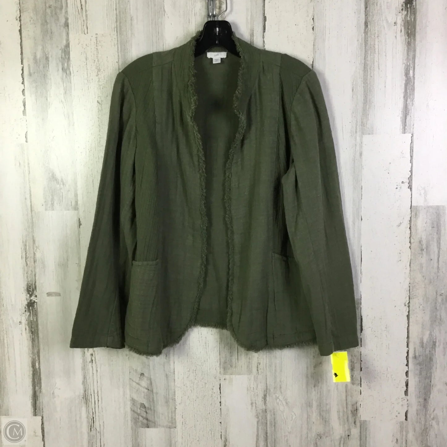 Cardigan By J. Jill In Green, Size: Sp