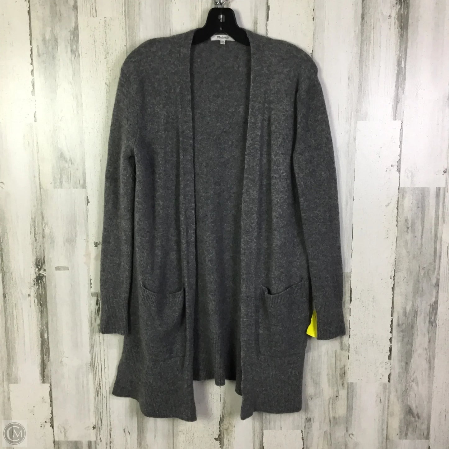 Sweater Cardigan By Madewell In Grey, Size: Xxs