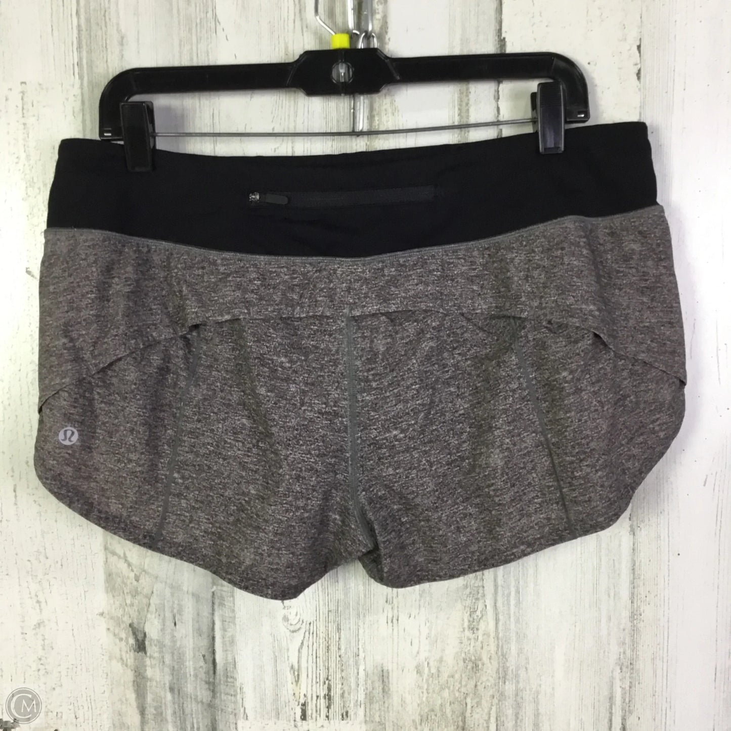 Athletic Shorts By Lululemon In Grey, Size: 10