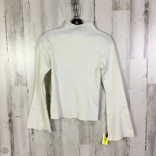 Sweater By Maeve In White, Size: S